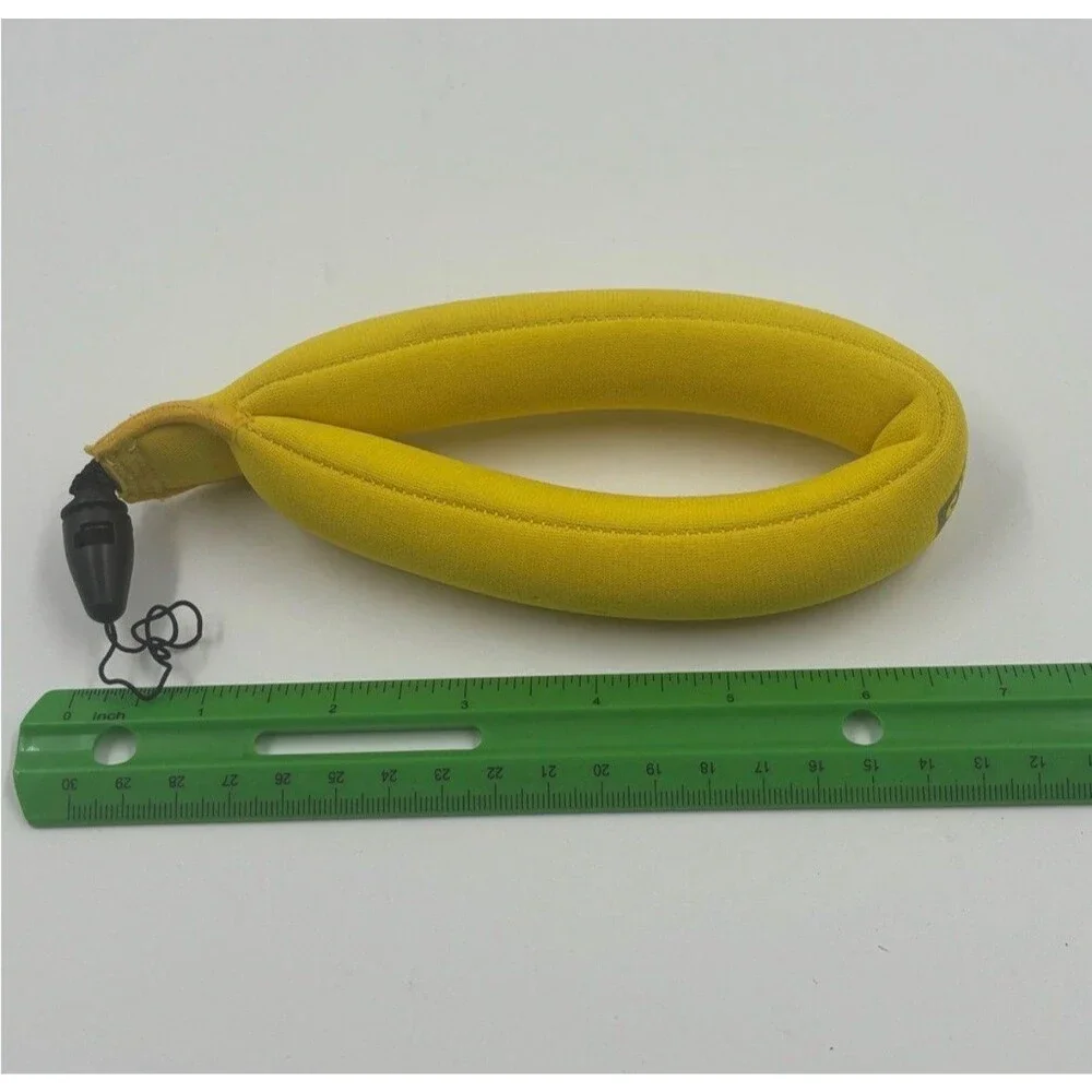 Chums Waterproof Camera Float Wrist Strap Yellow Neoprene Foam Floating Lanyard